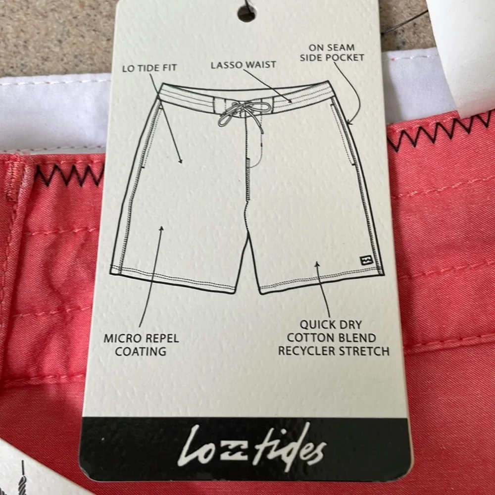 Men's swim trunks Billabong Swim Board shorts Size 31